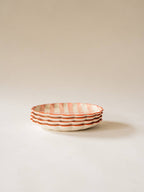 Kinsey Scallop Dessert Plate