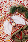 Noel Red/Green Napkins - Set of 6