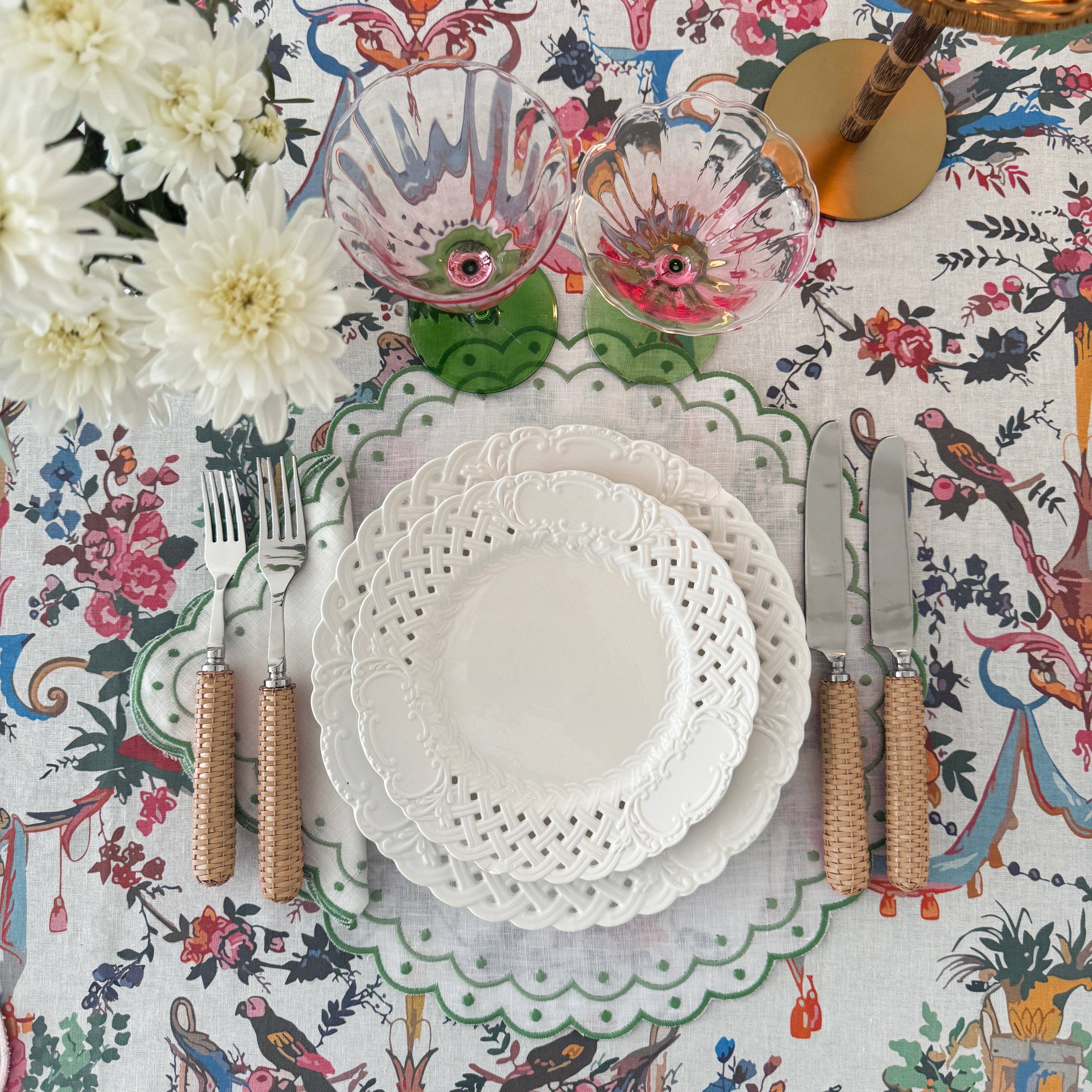 Toile tablecloth