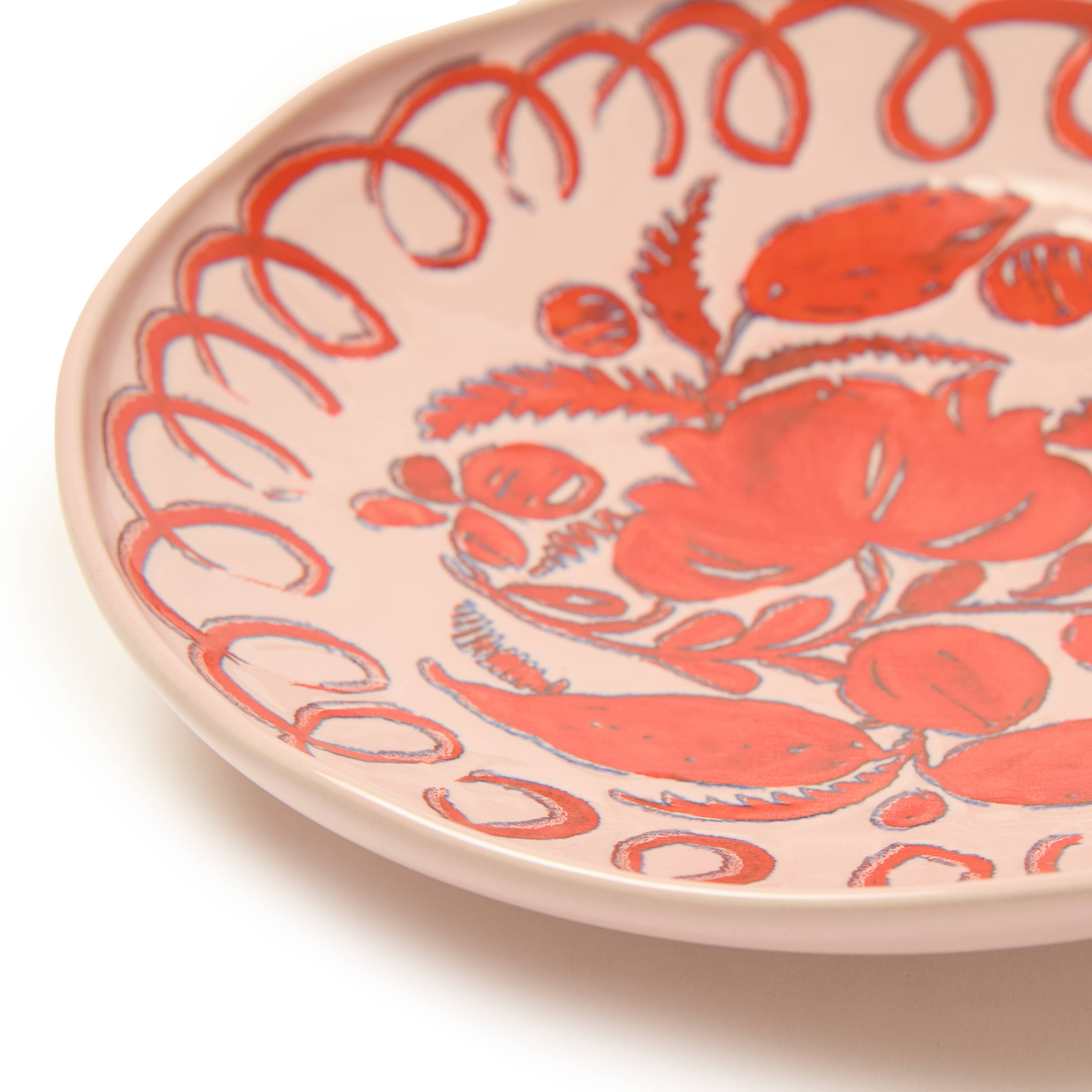Amalfi Pasta Bowl Pink