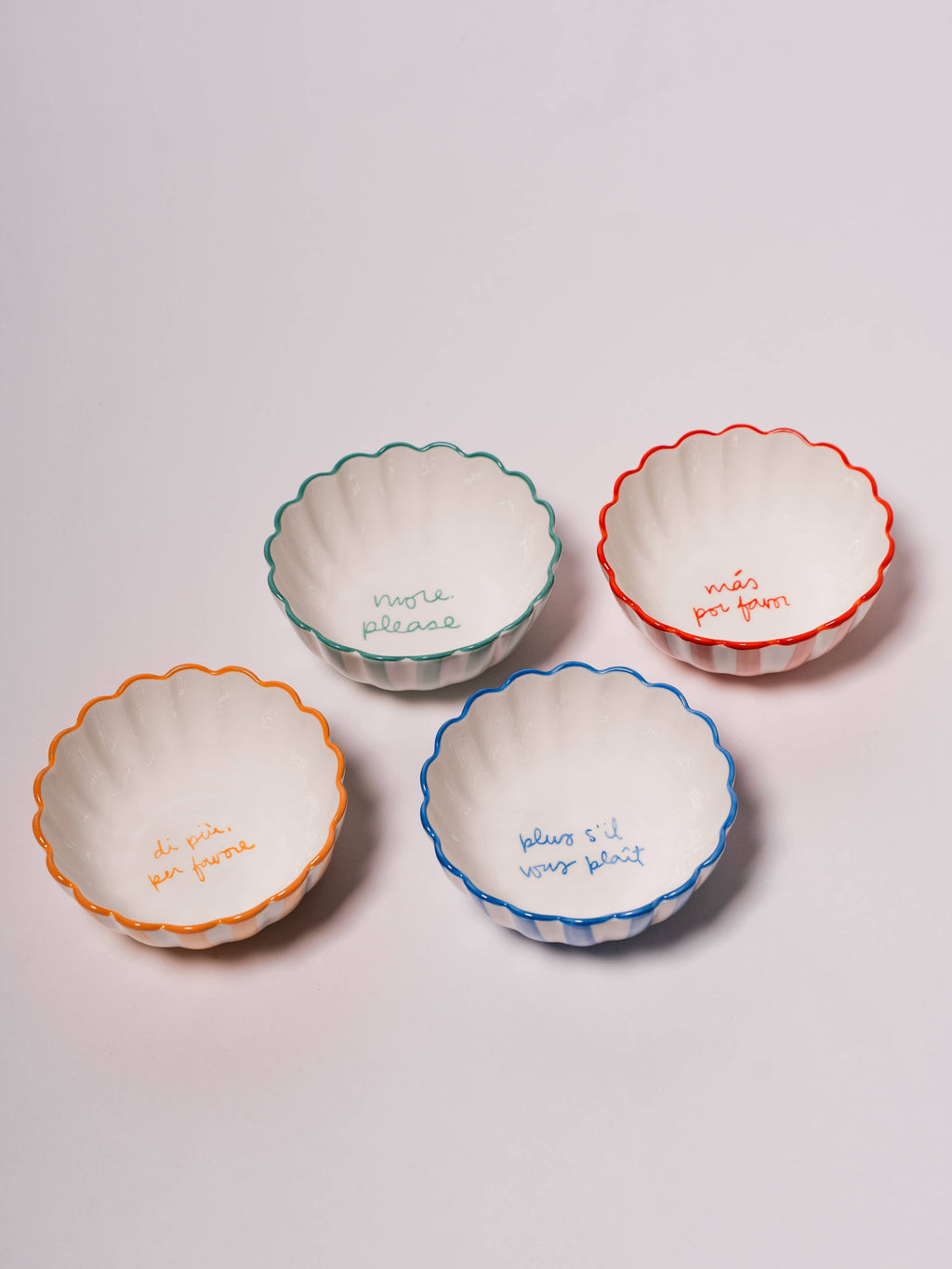 Kinsey Scallop Dessert Bowl