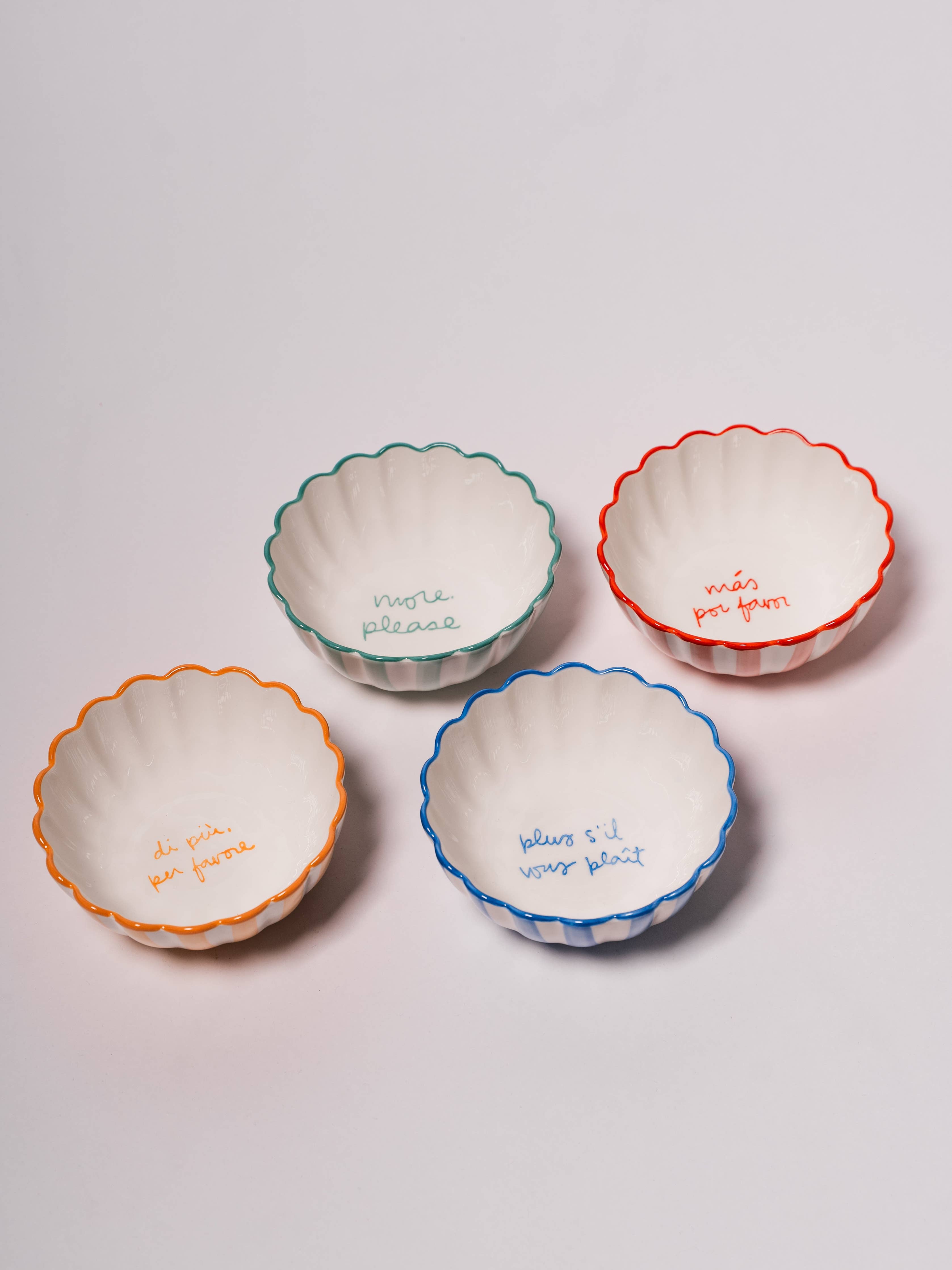 Kinsey Scallop Dessert Bowl