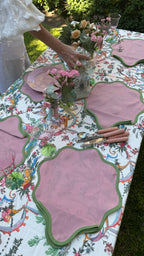 Toile tablecloth