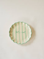 Kinsey Scallop Dessert Plate