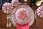 Amalfi Dessert Plate Pink