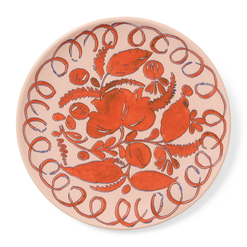 Amalfi Dessert Plate Pink