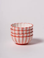 Kinsey Scallop Dessert Bowl