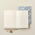 Blue Flora Weekly Planner