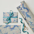 Blue Marble Patterned Paper