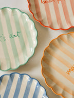 Kinsey Scallop Dessert Plate