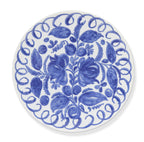 Amalfi Dinner Plate White/Blue - 10.6" Diameter