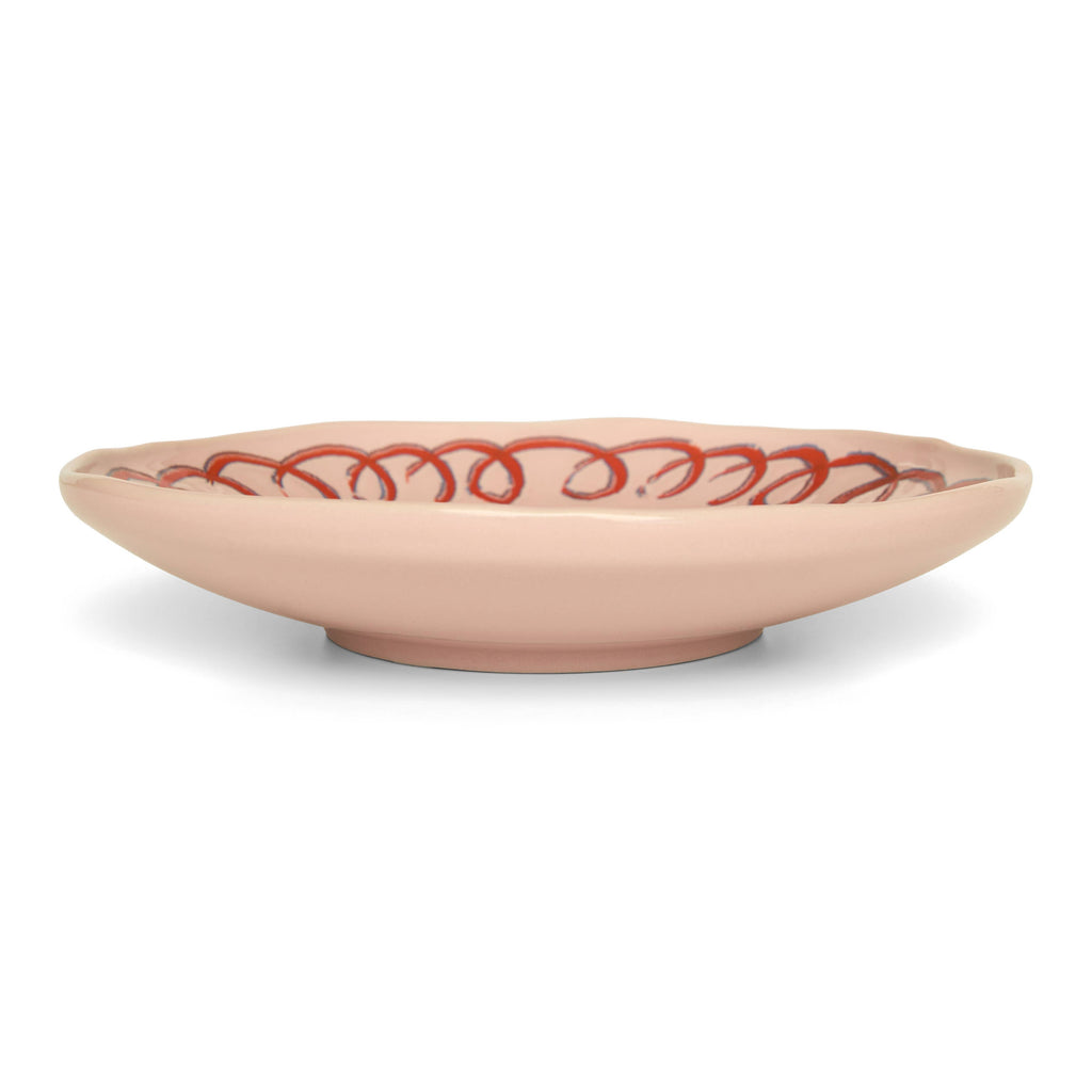 Amalfi Dessert Plate Pink