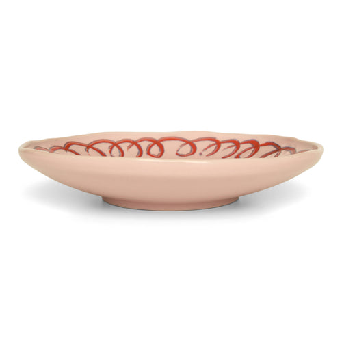 Amalfi Dessert Plate Pink