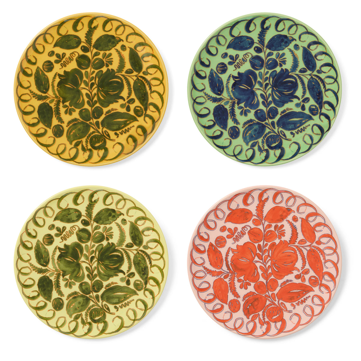 Amalfi Dinner Plate Lime - 10.6" Diameter