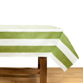 St. Tropez Vert Stripes | French Tablecloth