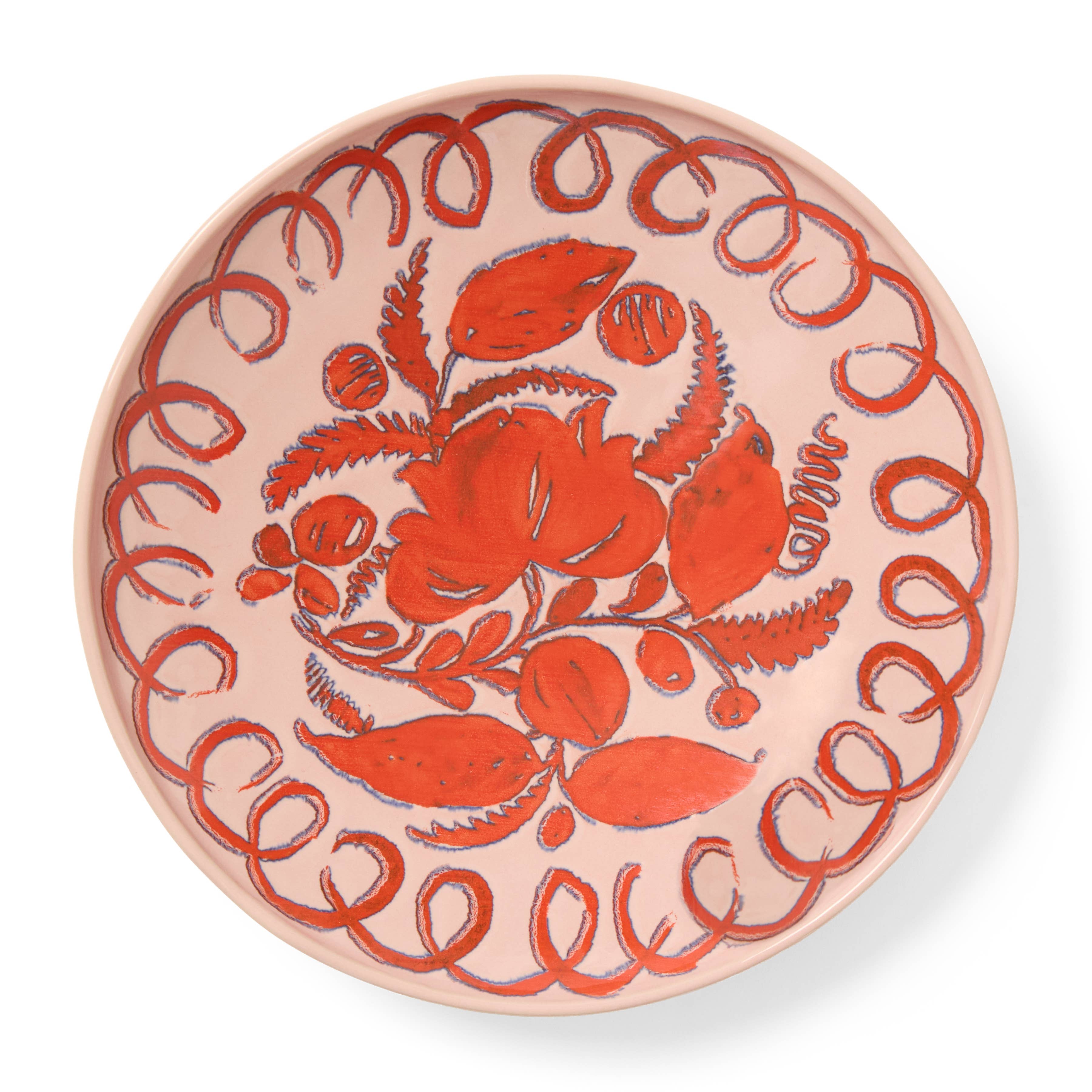 Amalfi Pasta Bowl Pink