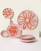 Amalfi Pasta Bowl Pink