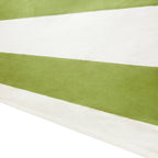 St. Tropez Vert Stripes | French Tablecloth