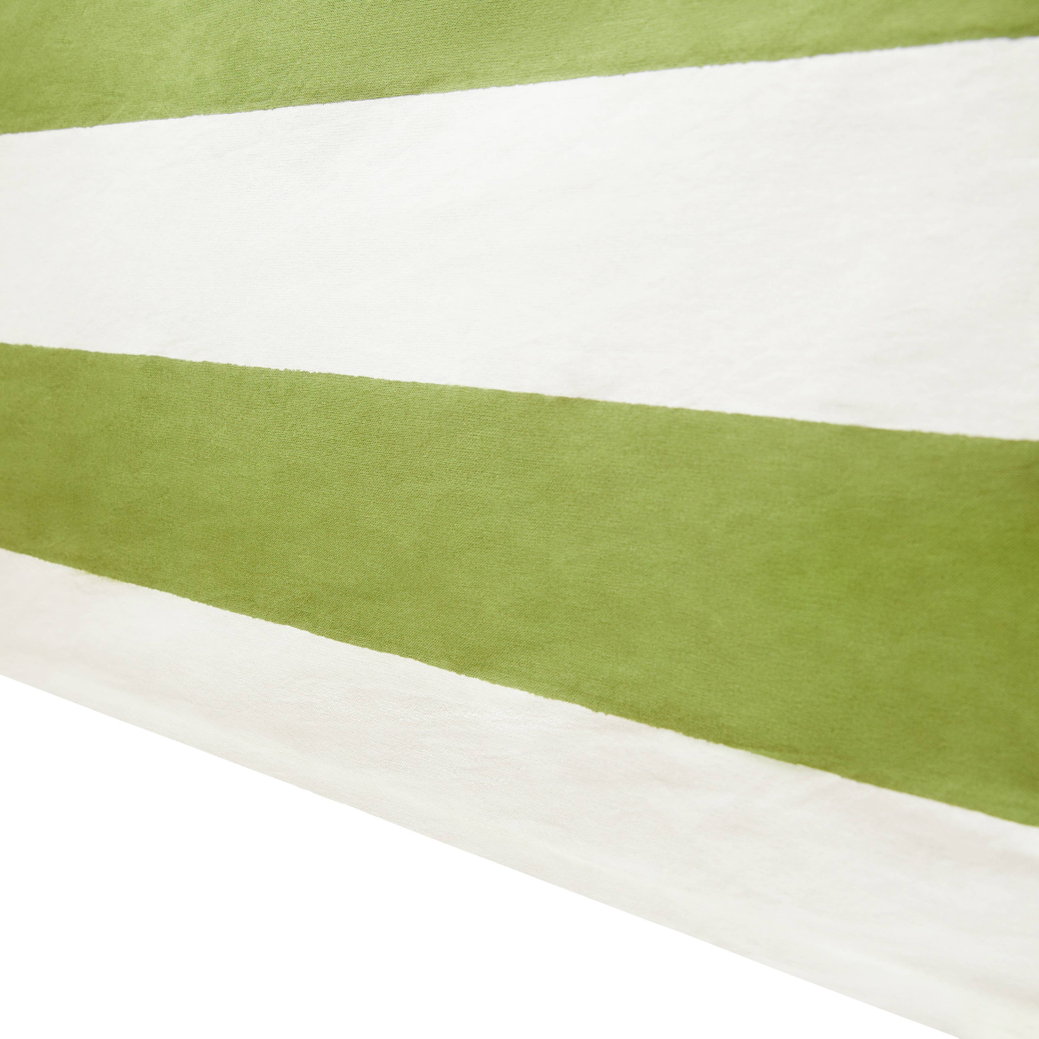 St. Tropez Vert Stripes | French Tablecloth