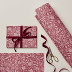Pink Flora Patterned Paper