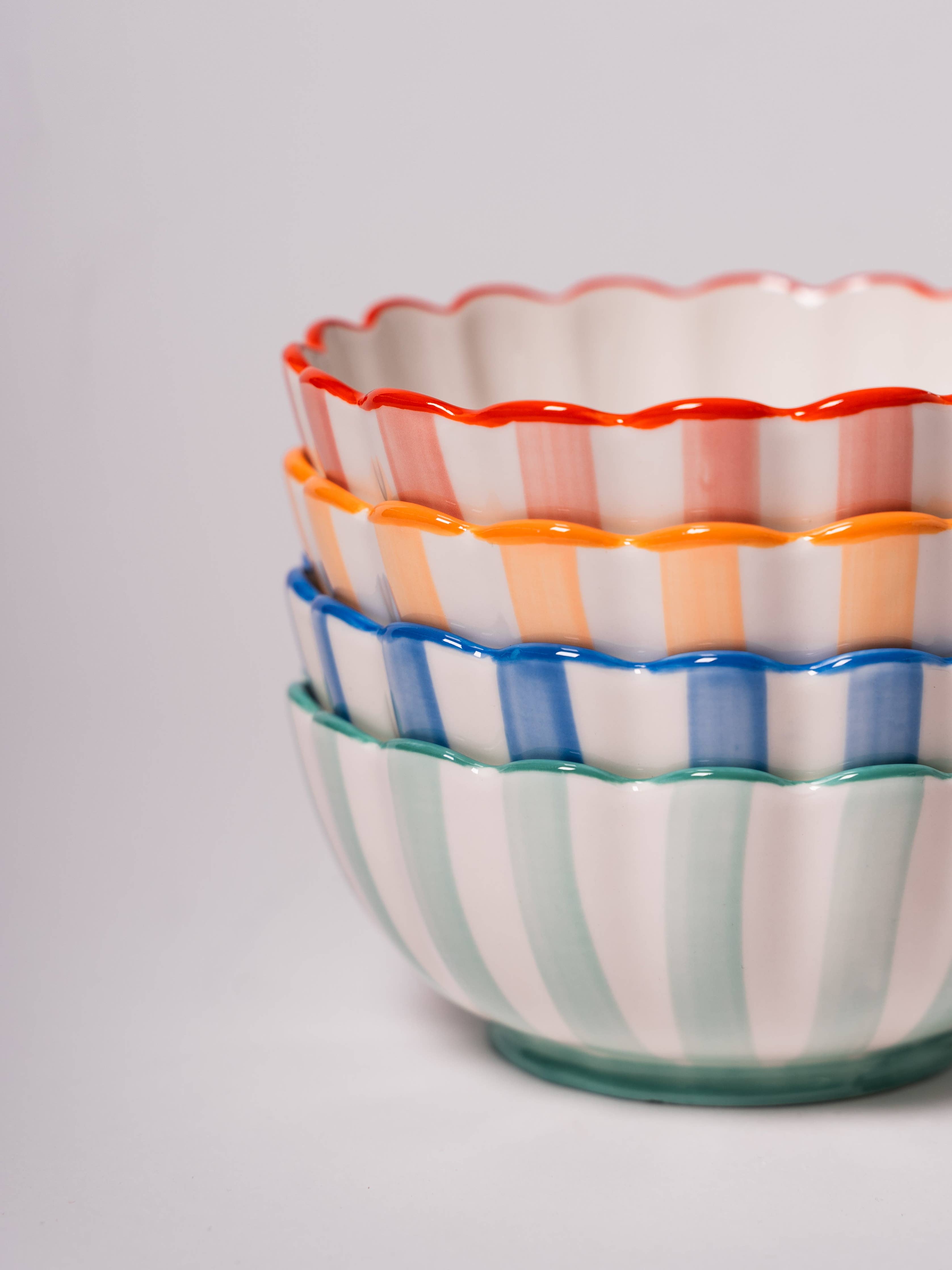 Kinsey Scallop Dessert Bowl