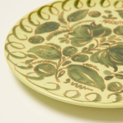 Amalfi Dinner Plate Lime - 10.6" Diameter